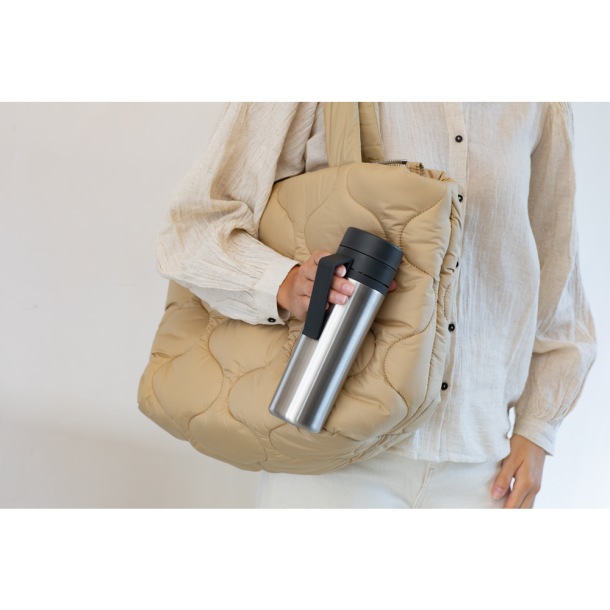 Brabantia Make &amp; Take Isoleret flaske, 0.5L - Dark Grey