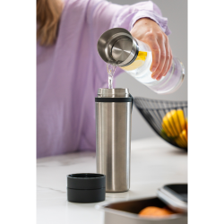 Brabantia Make &amp; Take Isoleret flaske, 0.5L - Dark Grey