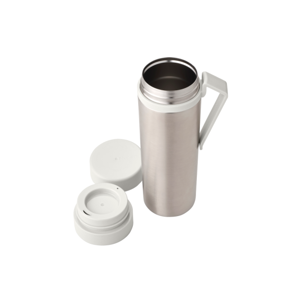 Brabantia Make &amp; Take Isoleret flaske, 0.5L - Light Grey