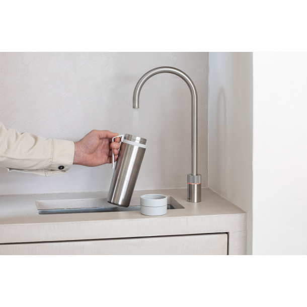 Brabantia Make &amp; Take Isoleret flaske, 0.5L - Light Grey