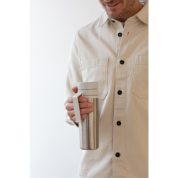 Brabantia Make &amp; Take Isoleret flaske, 0.5L - Light Grey