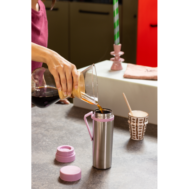 Brabantia Make &amp; Take Isoleret flaske, 0.5L -Lilac Pink
