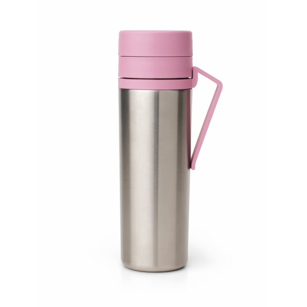 Brabantia Make &amp; Take Isoleret flaske, 0.5L - Lilac Pink
