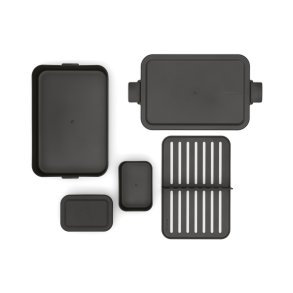 Brabantia Make & Take Bento-madkasse, Stor - Dark Grey