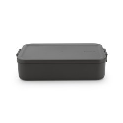 Brabantia Make &amp; Take Bento-madkasse, Stor - Dark Grey