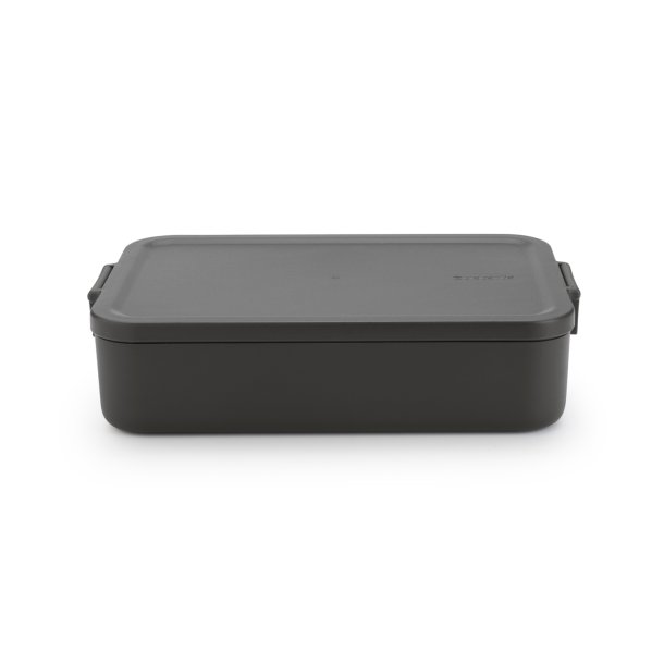 Brabantia Make &amp; Take Bento-madkasse, Stor - Dark Grey