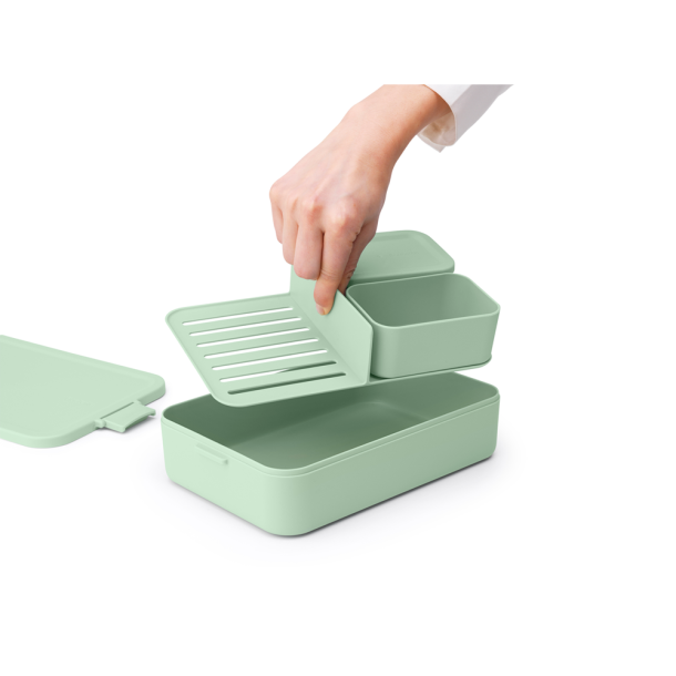 Brabantia Make &amp; Take Bento-madkasse, Stor - Jade Green