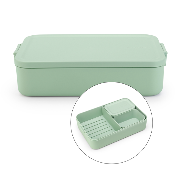 Brabantia Make &amp; Take Bento-madkasse, Stor - Jade Green