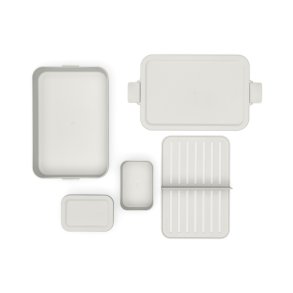 Brabantia Make & Take Bento-madkasse, Stor - Light Grey