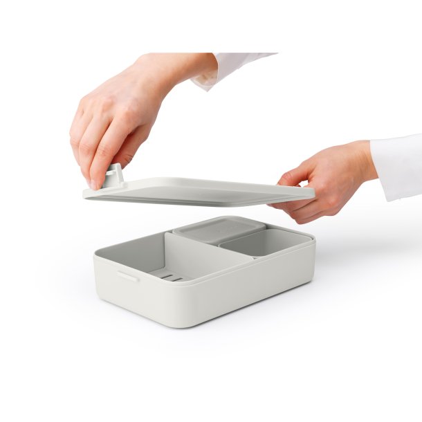 Brabantia Make &amp; Take Bento-madkasse, Stor - Light Grey