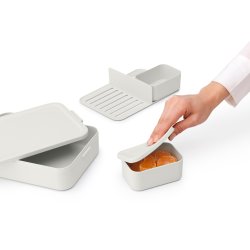 Brabantia Make &amp; Take Bento-madkasse, Stor - Light Grey