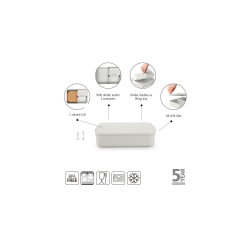 Brabantia Make &amp; Take Bento-madkasse, Stor - Light Grey