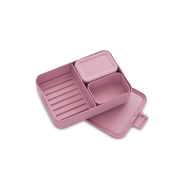 Brabantia Make &amp; Take Bento- madkasse, Stor - Lilac Pink