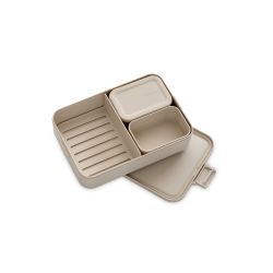 Brabantia Make &amp; Take Bento-madkasse, Stor - Soft Beige