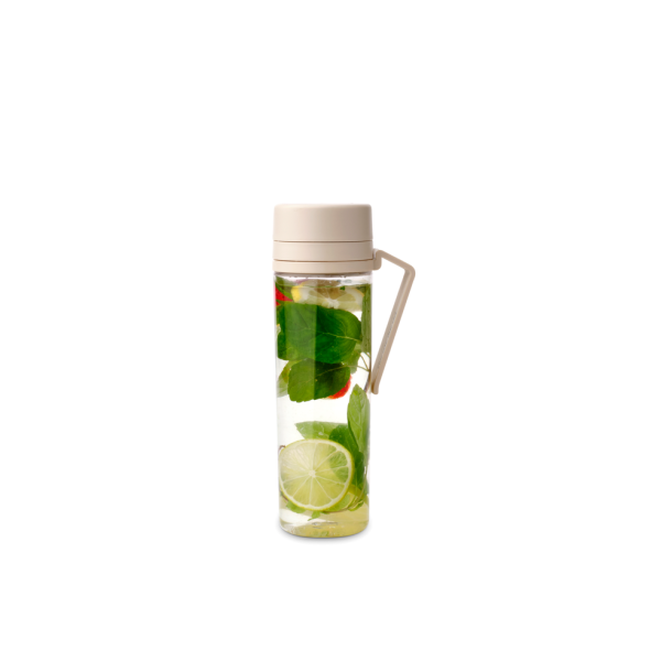 Brabantia Make &amp; Take Vandflaske med Si, 0,5L - Soft Beige