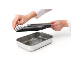 Brabantia Make &amp; Take Madkasse, L - Matt Steel