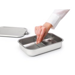 Brabantia Make &amp; Take Madkasse, L - Matt Steel