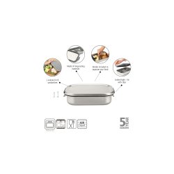 Brabantia Make &amp; Take Madkasse, L - Matt Steel