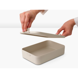 Brabantia Make &amp; Take madkasse Stor - Soft Beige 