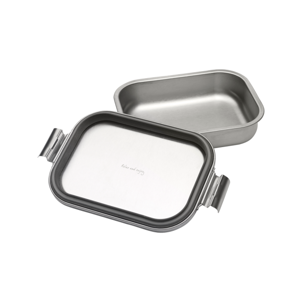 Brabantia Make &amp; Take Madkasse, Medium, Stainless Steel - Matt Steel