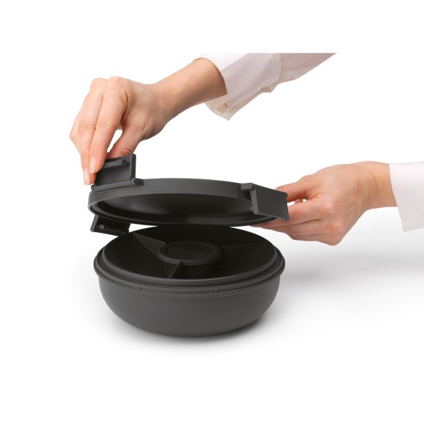 Brabantia Make &amp; Take Salatskl, 1,3L - Dark Grey