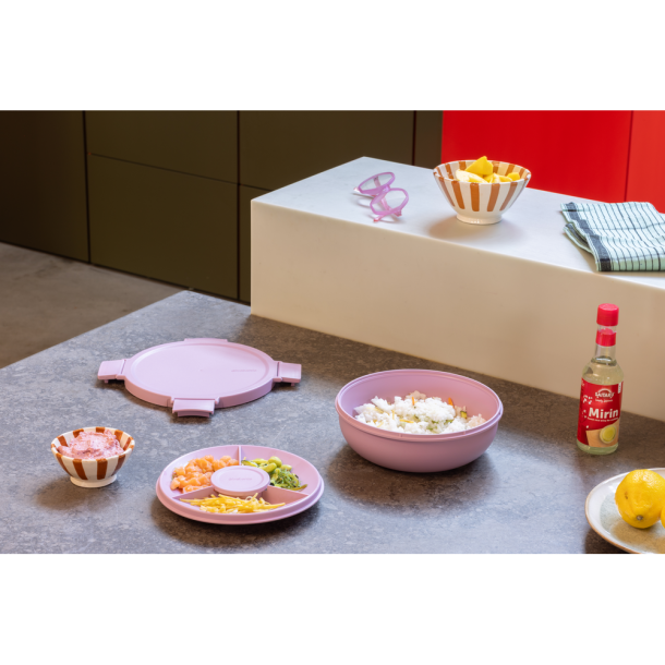 Brabantia Make &amp; Take Salatsk�l, 1,3L - Lilac Pink