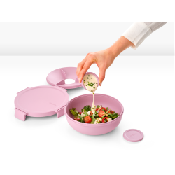 Brabantia Make &amp; Take Salatsk�l, 1,3L - Lilac Pink