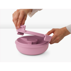 Brabantia Make &amp; Take Salatsk�l, 1,3L - Lilac Pink