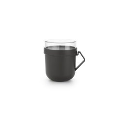 Brabantia Make &amp; Take Suppekrus, 0,6L - Dark Grey