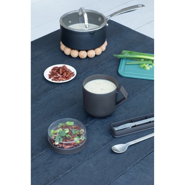 Brabantia Make &amp; Take Suppekrus, 0,6L - Dark Grey