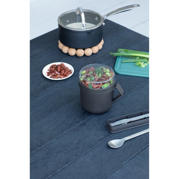Brabantia Make &amp; Take Suppekrus, 0,6L - Dark Grey