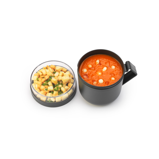 Brabantia Make &amp; Take Suppekrus, 0,6L - Dark Grey