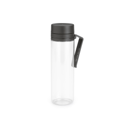Brabantia Make &amp; Take Vandflaske med Si, 0,5L - Dark Grey