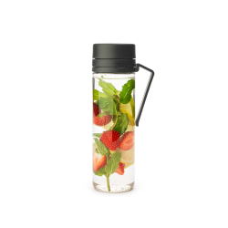 Brabantia Make &amp; Take Vandflaske med Si, 0,5L - Dark Grey