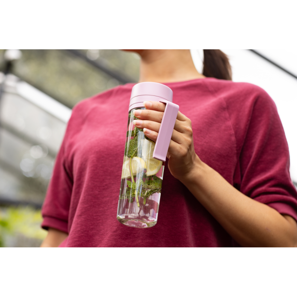 Brabantia Make &amp; Take Vandflaske med Si, 0,5L - Lilac Pink