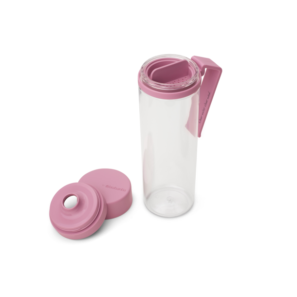 Brabantia Make &amp; Take Vandflaske med Si, 0,5L - Lilac Pink