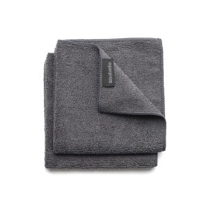 Brabantia Mikrofiber opvaske klude s�t a 2 st - Dark Grey
