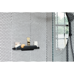 Brabantia MindSet Badhylde med badskraber - Dark Grey