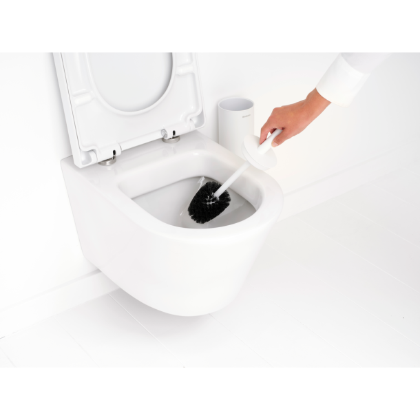 Brabantia Toiletbrste og holder - Mineral Fresh White