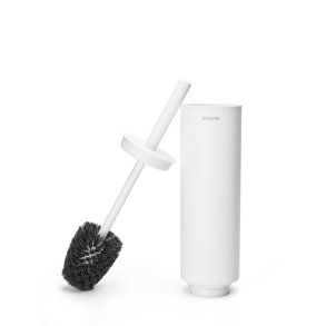 Brabantia Toiletbørste og holder - Mineral Fresh White