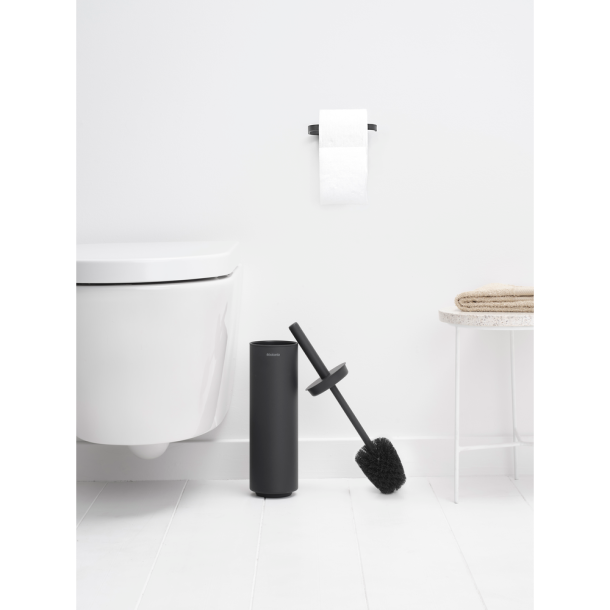 Brabantia Toiletbrste og holder - Mineral Infinite Grey