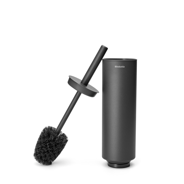 Brabantia Toiletbrste og holder - Mineral Infinite Grey