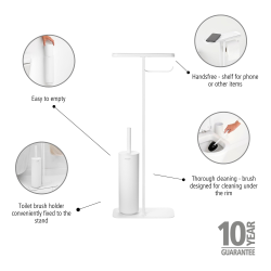Brabantia Toilet butler - Mineral Fresh White