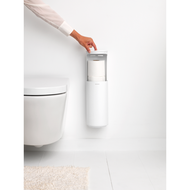 Brabantia Toilet rulle dispenser - Mineral Fresh White