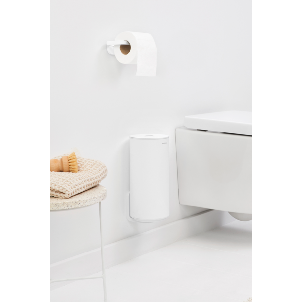 Brabantia Toilet rulle dispenser - Mineral Fresh White