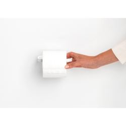 Brabantia Toiletrulleholder - Mineral Fresh White