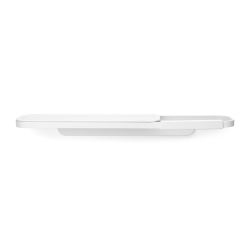 Brabantia Toiletrullerholder m. hylde - Mineral Fresh White