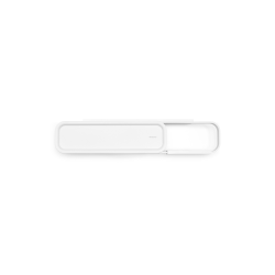 Brabantia Toiletrullerholder m. hylde - Mineral Fresh White