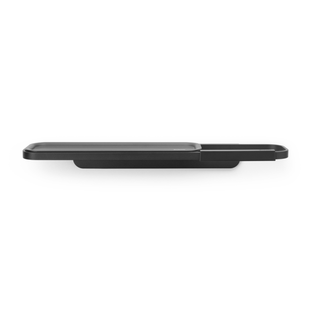 Brabantia MindSet Toiletrullerholder m. hylde - Mineral Infinite Grey