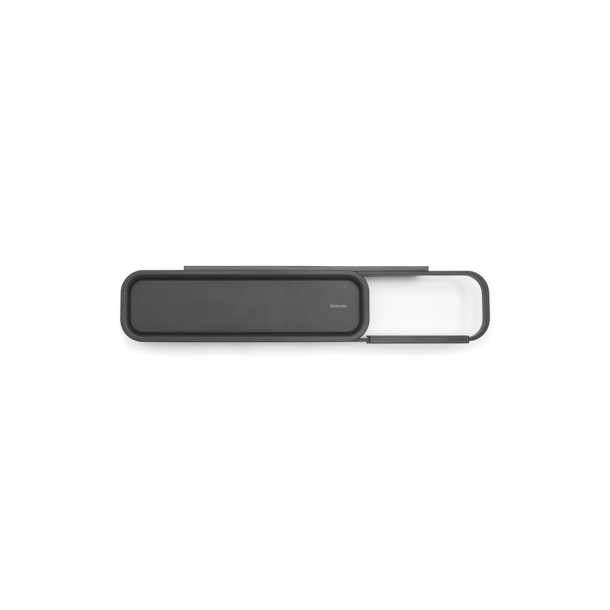 Brabantia MindSet Toiletrullerholder m. hylde - Mineral Infinite Grey